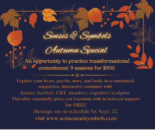 Autumn Special 9 sessions for $900 