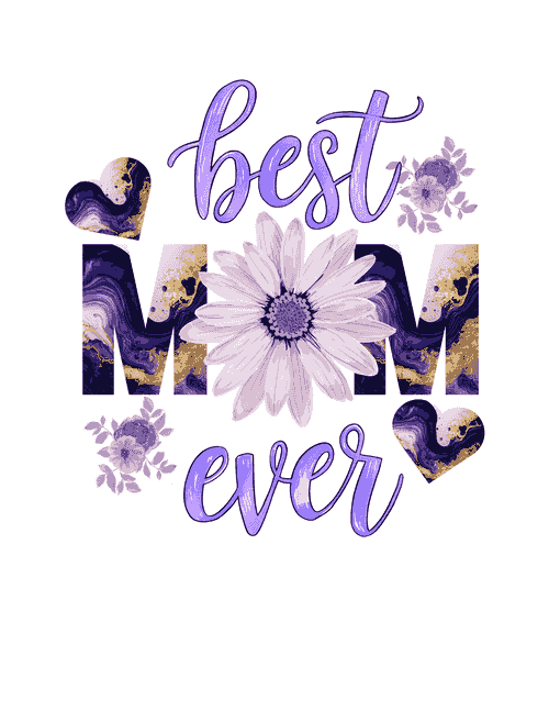 2 BEST MOM EVER DESIGN