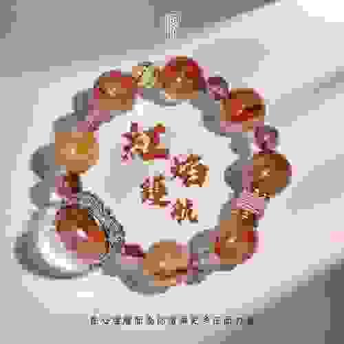 牛血紅膠花x芬達紅膠花x五條經文【紅焰護航】—— 炙熱奔放與靈性守護