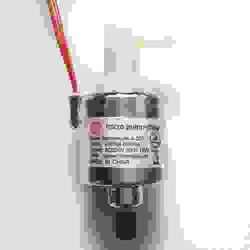 The 28DCB (SP12A) is a small-sized high-pressure electromagnetic pump designed for coffee machines