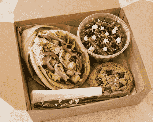 Signature Box-Souvlaki Chicken Pita