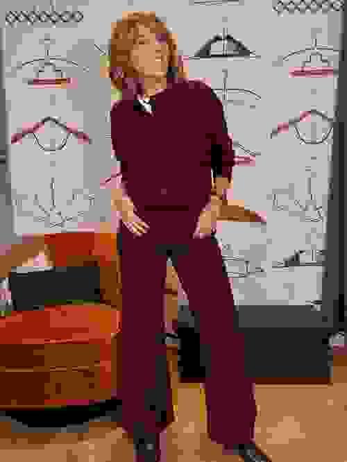 Jeans Gasparette Bordeaux 