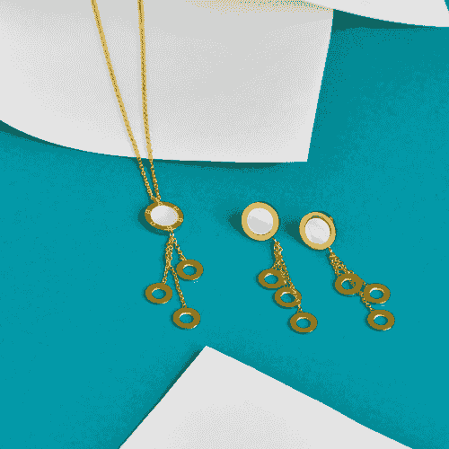 CARTIER NECKLACE AND EARRING