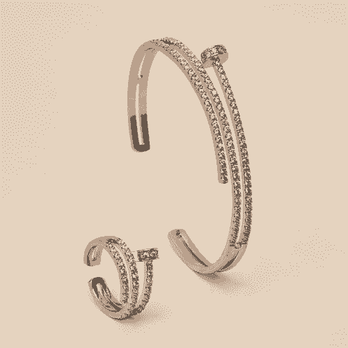 CARTIER BRACLETE AND RING