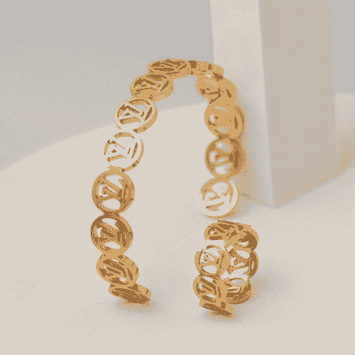 LOUIS VUITTON BRACLETE AND RING