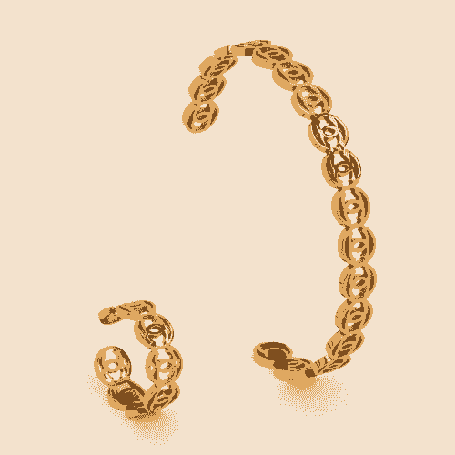 CHANEL BRACLETE AND RING