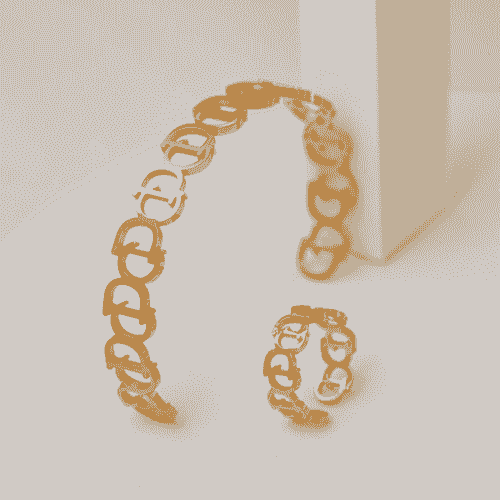 DIOR BRACLETE AND RING