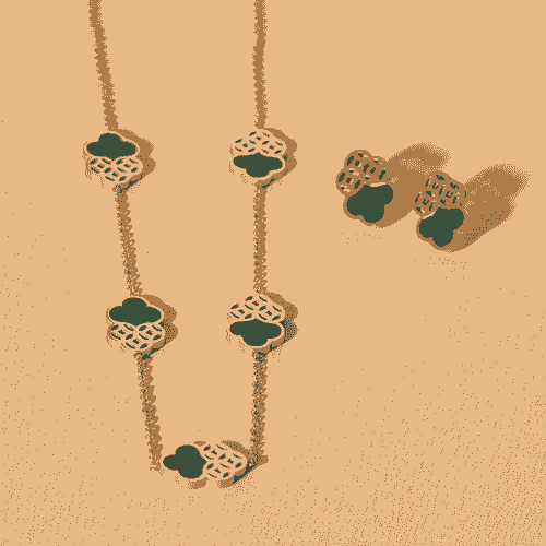 NECKLACE AND EARRING