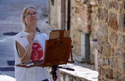 Zoom Call with Jessica & Teresa (Sketching for Travel June 8 -15)