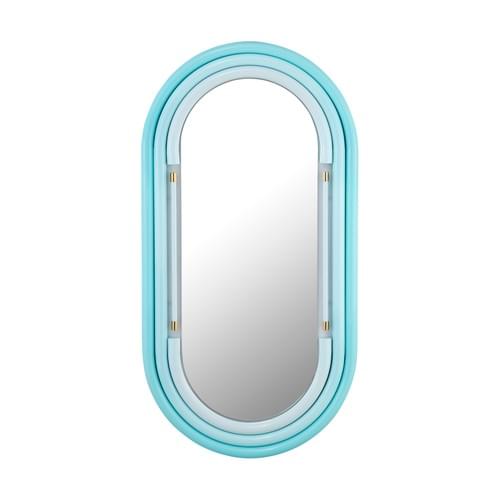 CAMILA WALL MIRROR IN BLUE