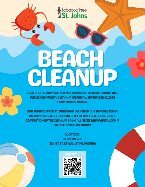 Beach Cleanup - Friday, September 19, 2025 - 9:00AM-11:00AM