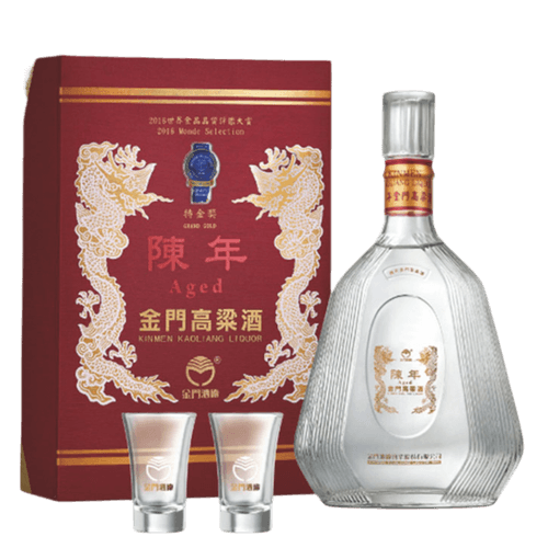 金門高粱 陳年金門高粱酒【紅盒】