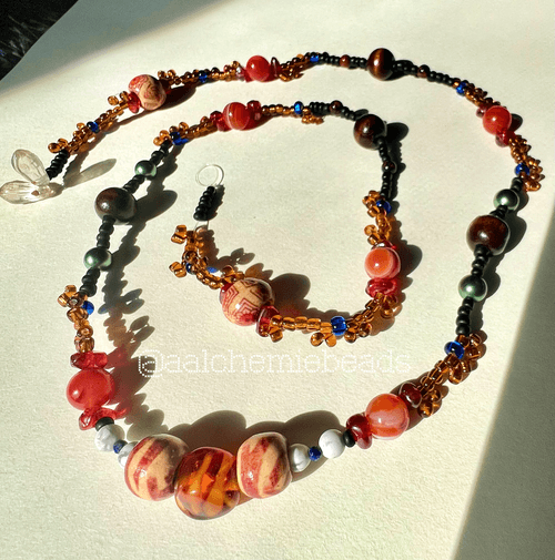 Egyptian/Puerto Rican Custom Request - Necklace