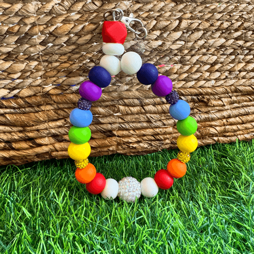 Pride cloud Phone charm Wristlet