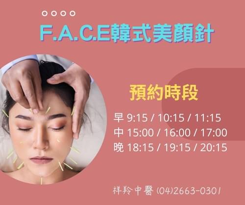 F.A.C.E韓式美顏針