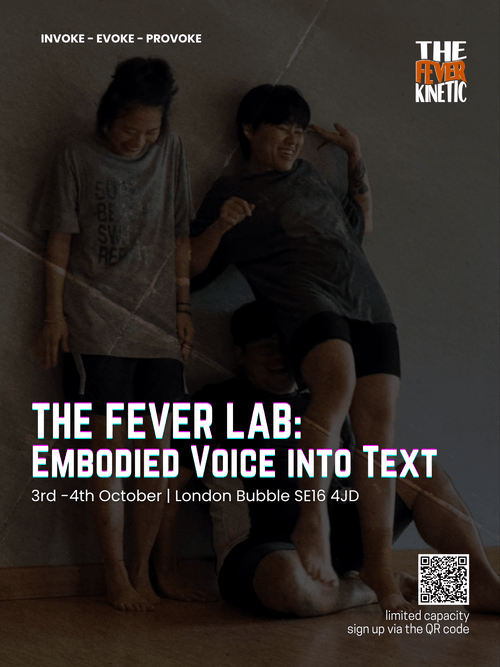 The Fever Lab: Embodied Voice into Text
