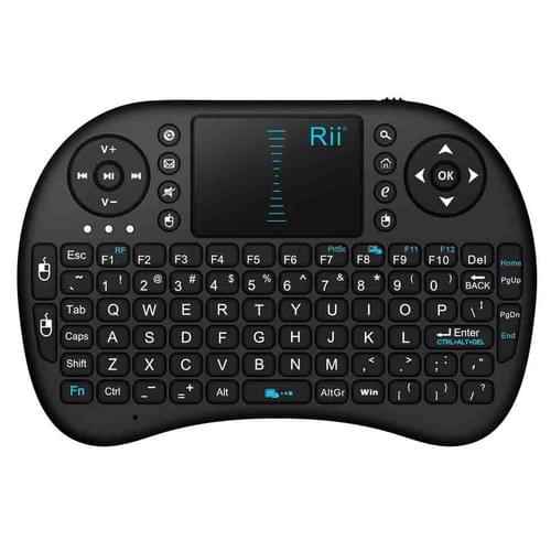 Mini teclado inalámbrico español con touchpad