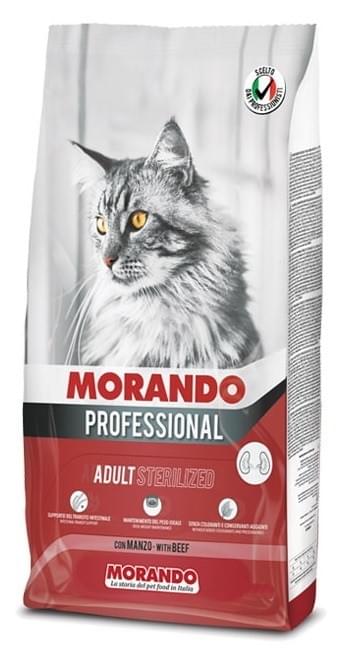 Hrană pisică Morando Prof.Adult Sterilized 12,5kg/sac cod834