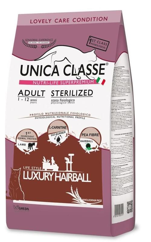 Hrană pisică Unica Classe Sterilized Lightness 1,5kg/pachet cod830