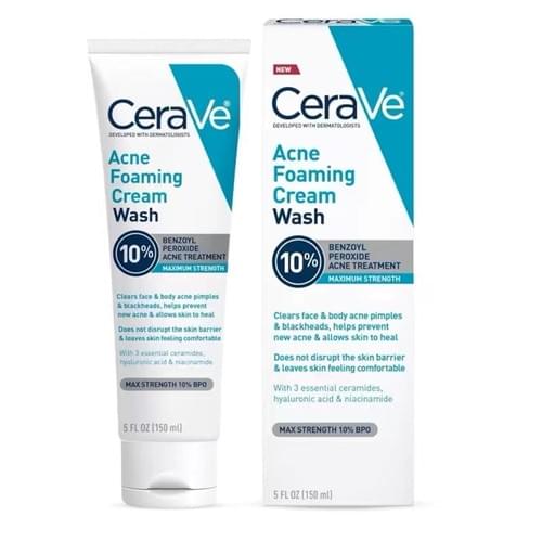 Cerave Acne Foaming Cream Wash