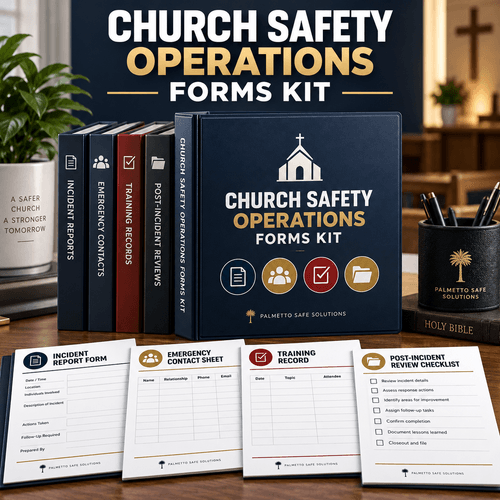 CHURCH SAFETY OPERATIONS FORMS KIT