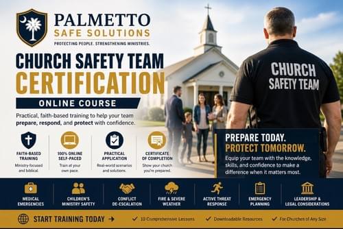 Church Safety Team Certification - Team Package