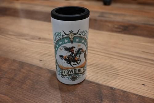 Cowgirl Slim Can Cooler