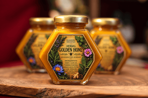 GOLDEN HONEY - Ayurvedic Turmeric Honey - 100 gr