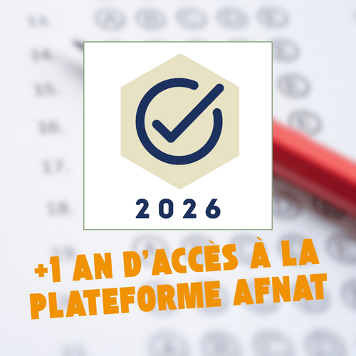 Examen fédéral AFNAT du 28 nov. 2026 + 1 an d'accès à la Plateforme