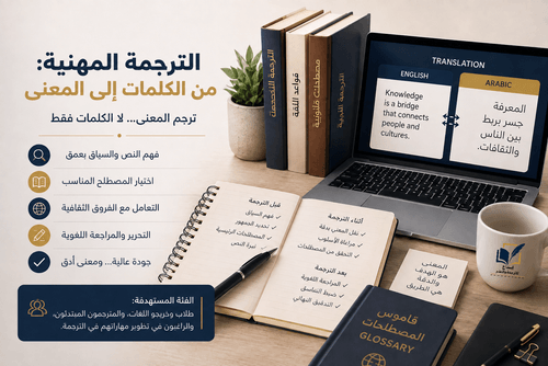 الترجمة المهنية: من الكلمات إلى المعنى