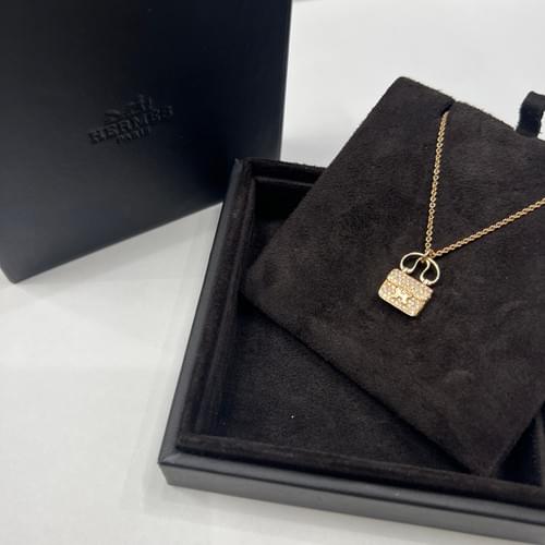 Hermes small model Constance Amulet necklace