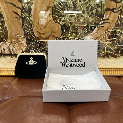 Vivienne westwood emma frame purse black