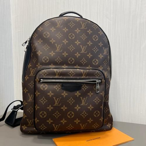 Louis Vuitton Monogram Macassar Josh Backpack Bag