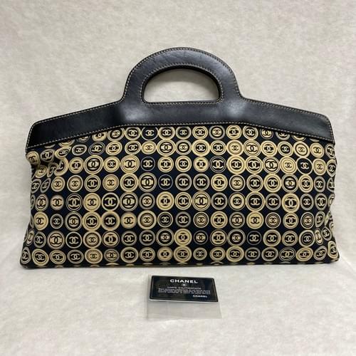 Chanel Coco Mark handbag Bolsos de mano Negro