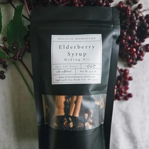 Elderberry Syrup Making Kit - Holistic Homestead
