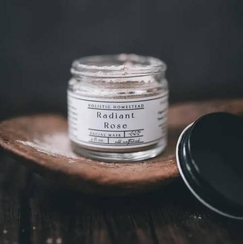Radiant Rose Facial Mask - Holistic Homestead