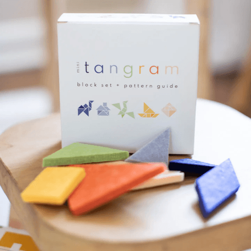 Mini Tangram Block Set (Age 4+) - Lowercase Toys