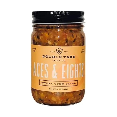Aces & Eights Sweet Corn Salsa - Double Take Salsa