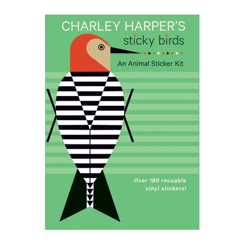 Charley Harper's Sticky Birds: An Animal Sticker Kit (3+)