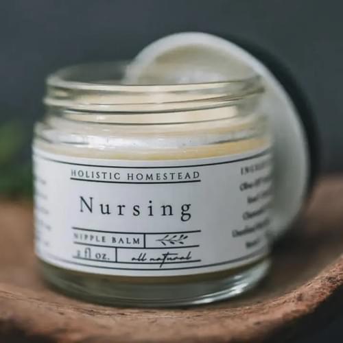 Nursing Nipple Balm - Holistic Homestead