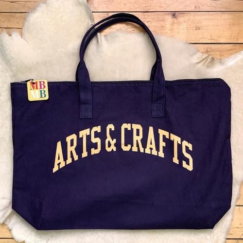 Arts & Crafts Large Zip Tote - MBMB