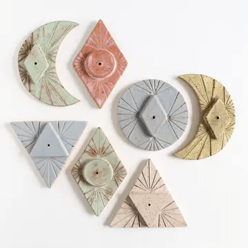 Ceramic Incense Burners - Janelle Gramling