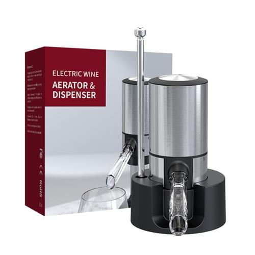 Electric Wine Aerator & Dispenser 电动红酒醒酒分酒器