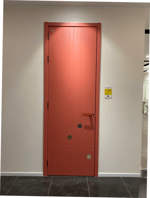 Flat Interior Wooden Door