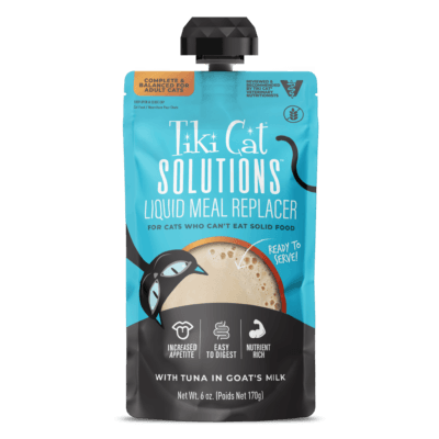 Tiki Cat Solutions Liquid Meal Replacer With Tuna in Goat’s Milk 6oz