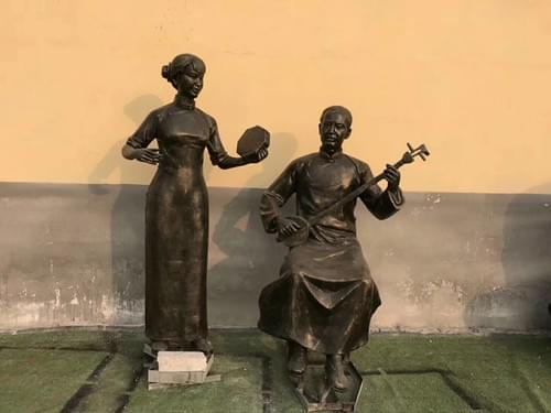 Cast bronze life size statue for outdoors decotation bronze sculpture