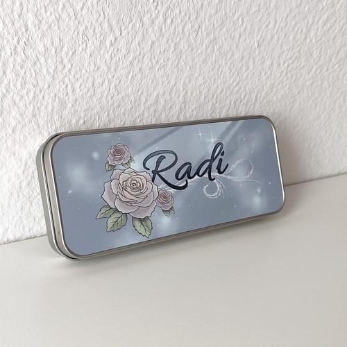 Personalisierte Geschenkebox aus Aluminium