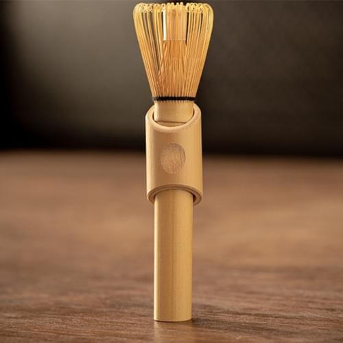 OEM Long Handle Bamboo Matcha Whisk Chasen For Mug/Cups