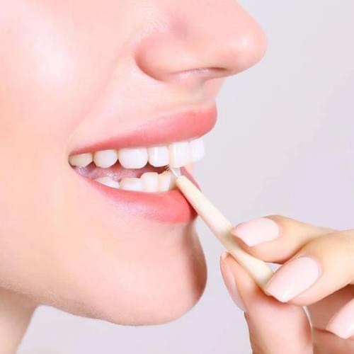 Biodegradable Bamboo Handle Interdental Brushes Between Teeth Cleaner Deep Clean Toothpick