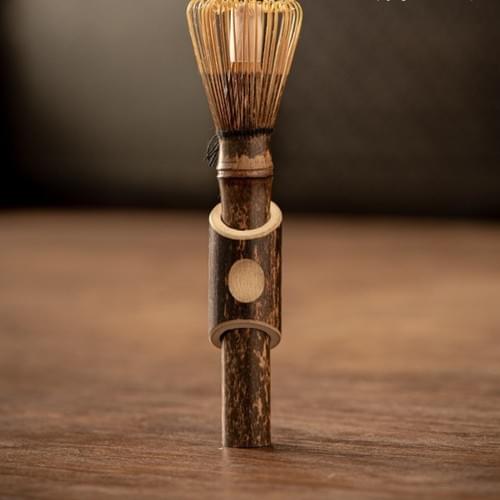 OEM Matcha Whisk Long Handle Chasen Purple Bamboo Whisk Narrow for Everyday Use Cups Mugs